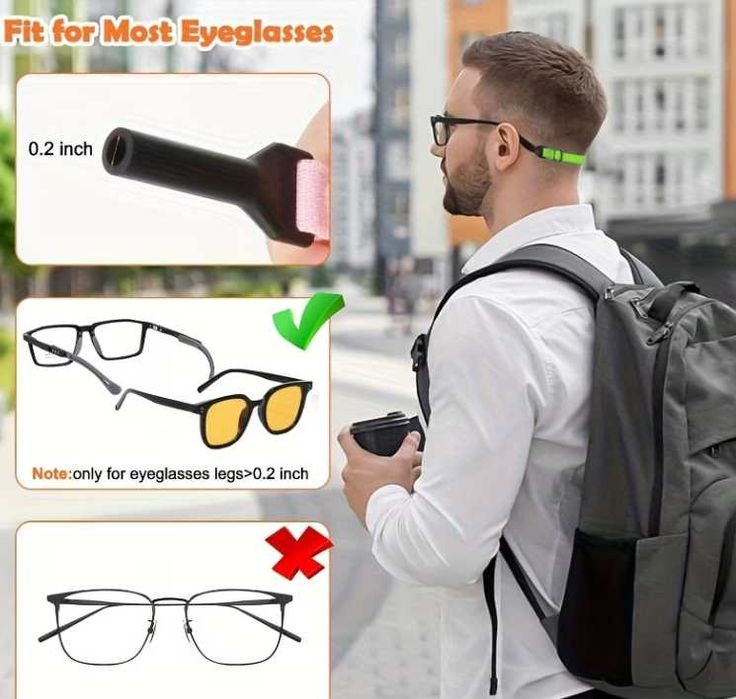 Curea ajustabila ochelari - culoare NEGRU-  50 lei SET de 4 bucati (se vinde doar la set)