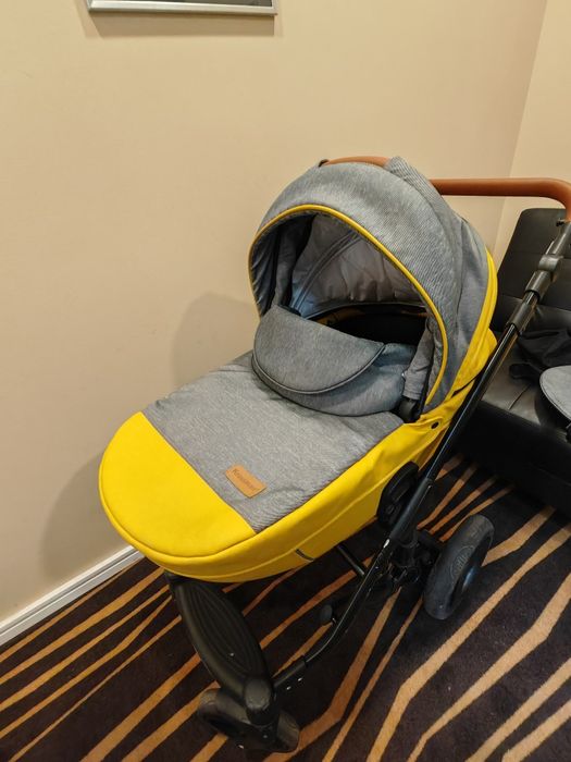 Vand Carucior 3in1  Krausman Nexxo Yellow - Testat ADAC