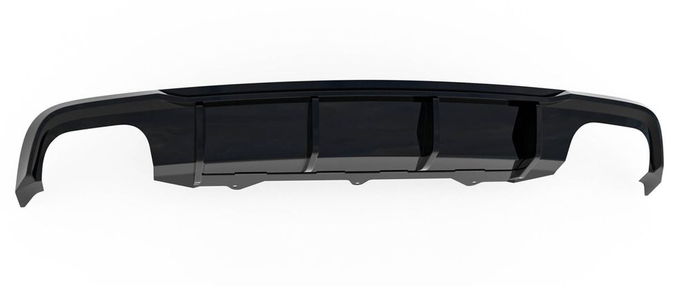 Дифузьор за задна броня Maxton design за Audi A6 C7 (2014-2017)