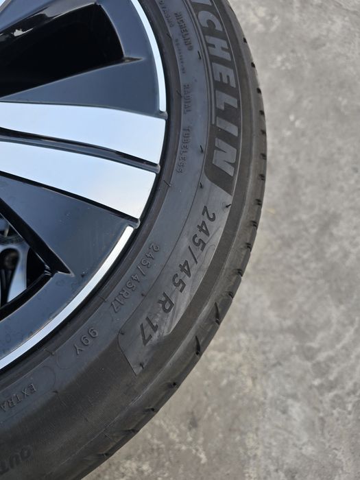 4 Броя Гуми 225/50/17 // 245/45/17 Michelin 23/24dot 6,8mm СПОРТ ПАКЕТ