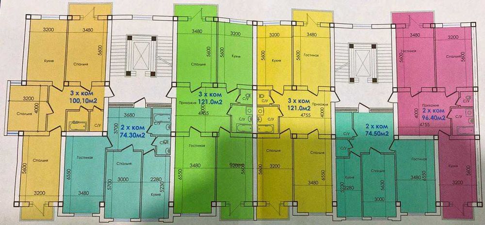 Квартира в сердце города - напротив ТК «Бухара» (бывший Крытый рынок).