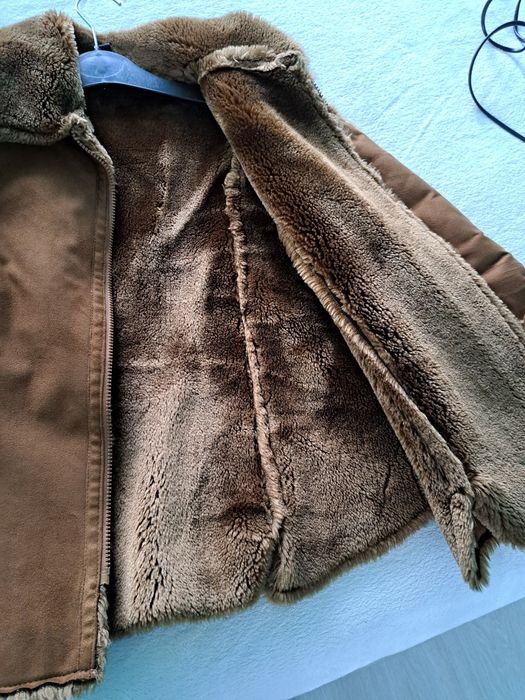 Дамски къс кожух