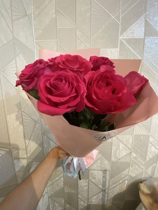 Любой букет 3 тыс тенге