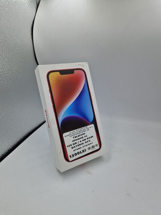 IPHONE 14 128 GB / 83 % BATERIE GARANTIE ! #51649