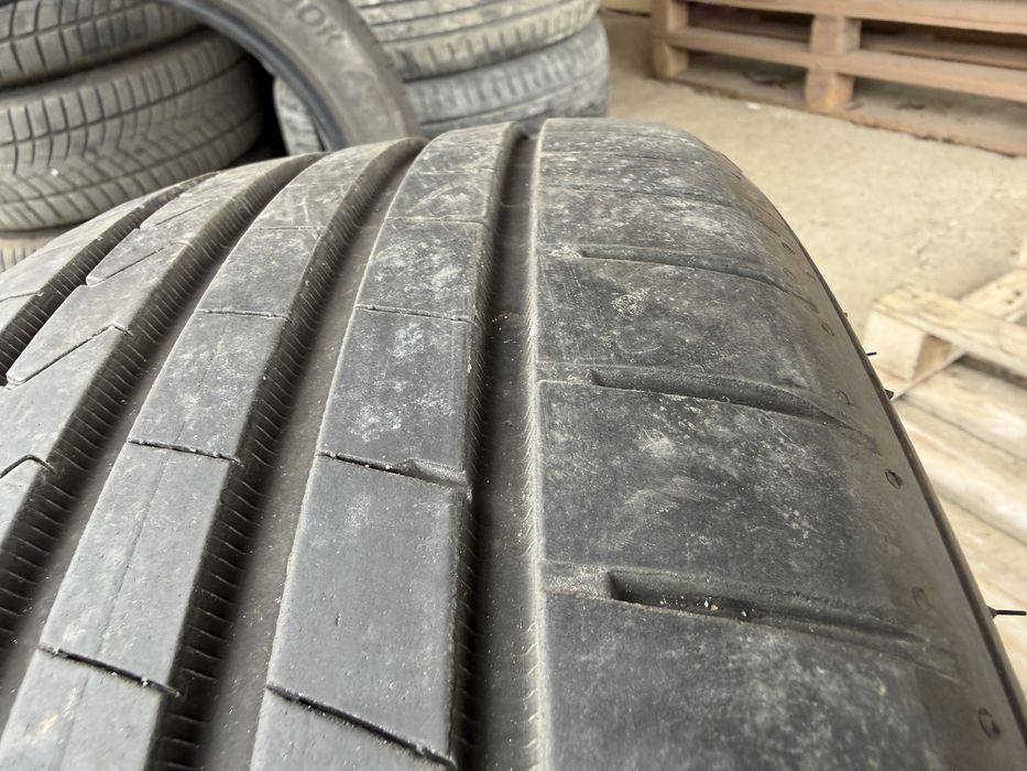4бр. ОТЛИЧНИ Летни Гуми С Борд 205/50R/17 *HANKOOK* DOT:1723- 6.6мм + 5.9мм