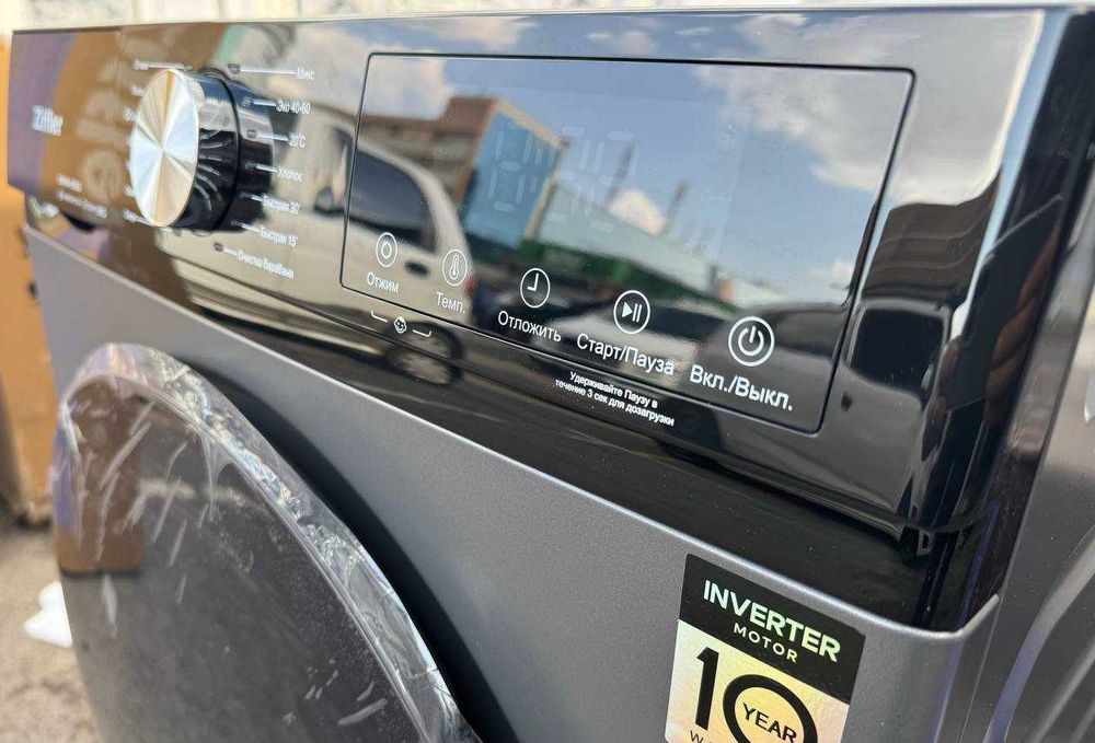 Стиральная машина Ziffler 8 кг BWM8-A5DBG  Inverter Steam