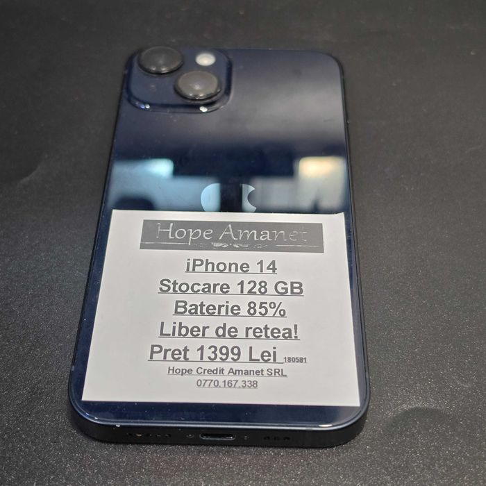 HOPE AMANET P8  Iphone 14 128 gb 85 Baterie