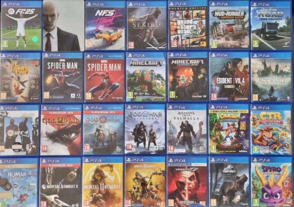 Игри ps4-5 playstation4-5 пс4-5 плейстейшън4-5 Gta5 Minecraft Fifa God