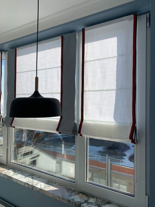 Стильные римские шторы: легкость в использовании и уходе!!!