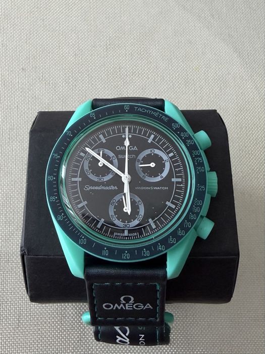 Omega x Swatch Mission On Earth Polar Lights