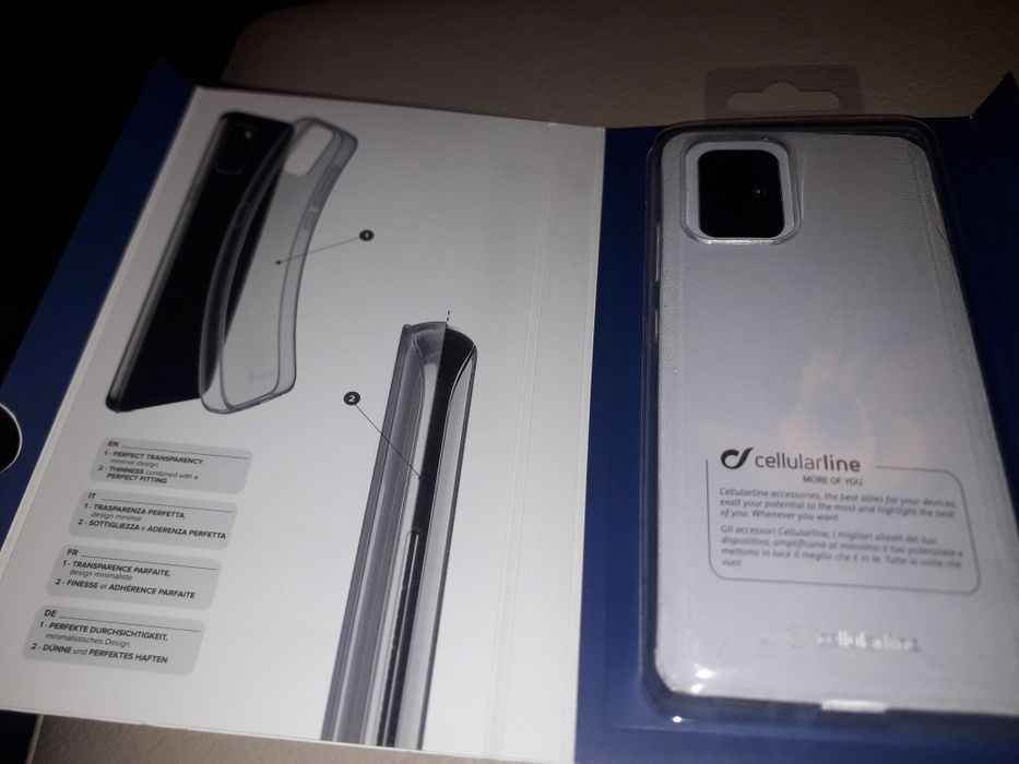 КОМПЛЕКТ за SAMSUNG Galaxy S10/A91 lite-кейс+протектор