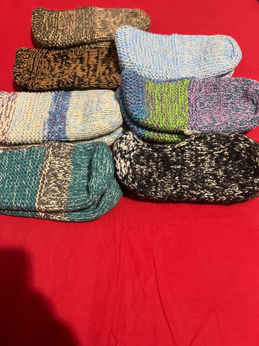 Плетени чорапи и терлици