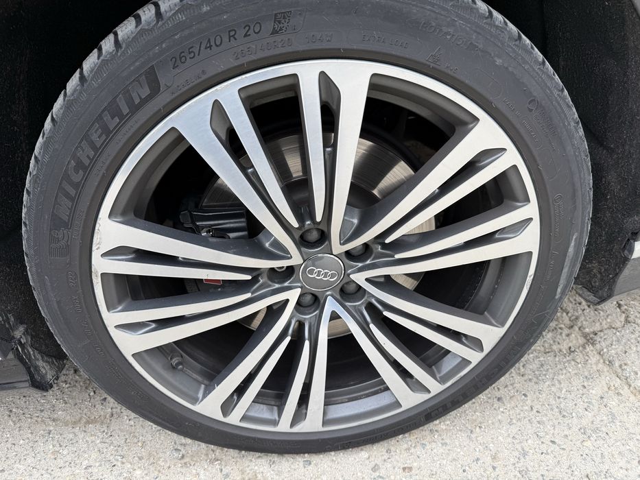 Set 4 Jante + anvelope michelin iarna 265/40/20 audi