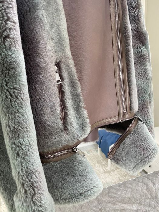 Дубленка зимняя новая