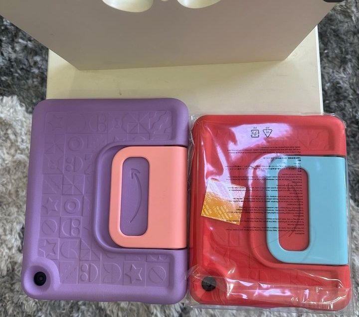 Детские  планшеты от Amazon Fire 7,Fire 8.