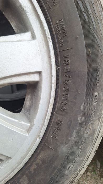 Летние шины с дисками 14