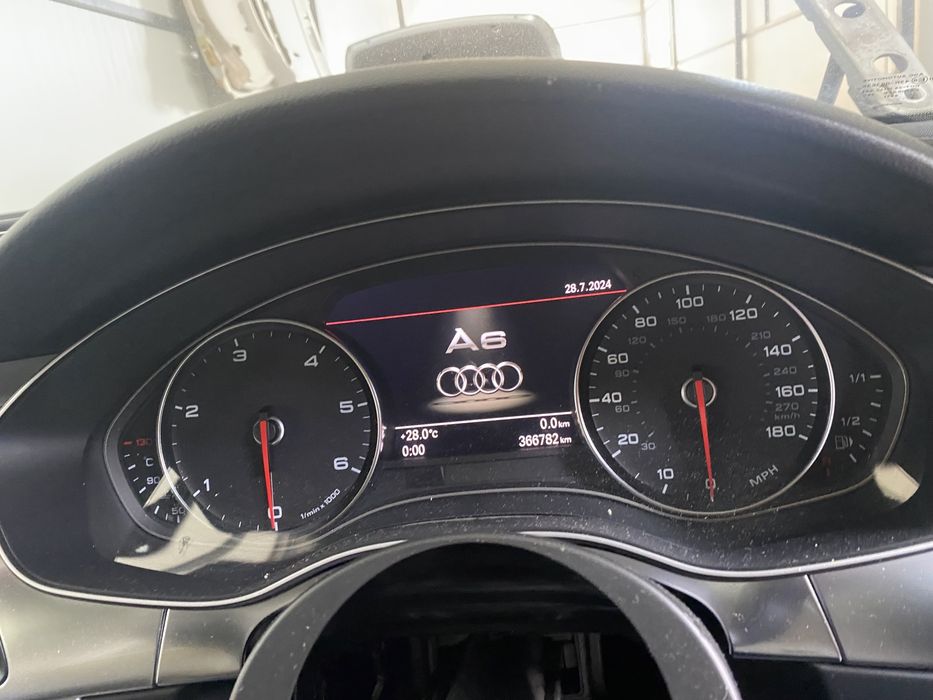 Ceasuri bord color uk display mare audi a6 c7 audi a7