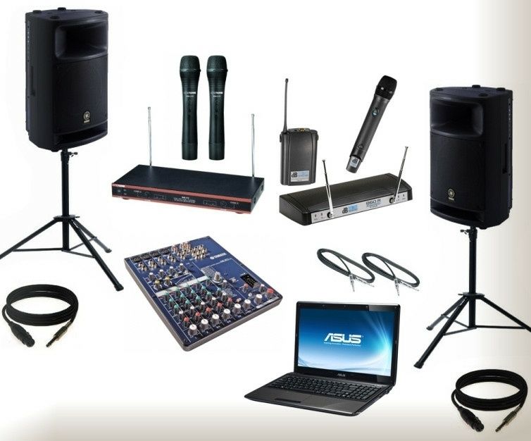 Аренда музыкальной аппаратуры, караоке, экранов