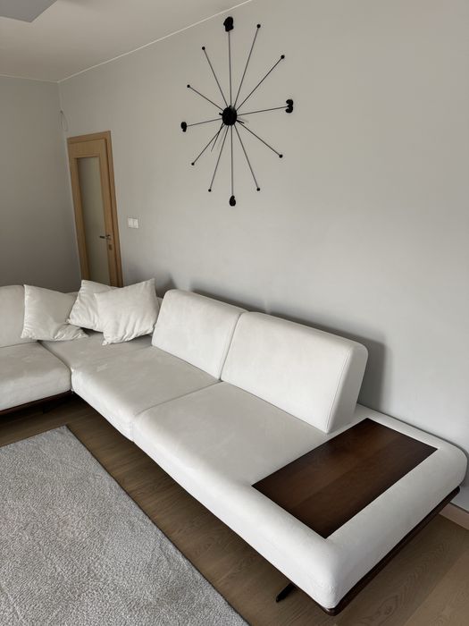 Ъглов разтегателен диван Rapid Corner + декоративни възглавници