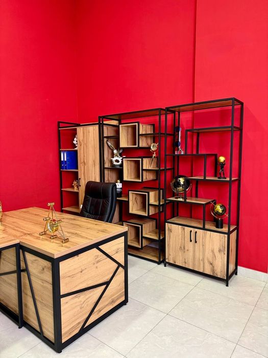 Шкаф, полка, стеллаж, лофт, стол, Самарканд мебель