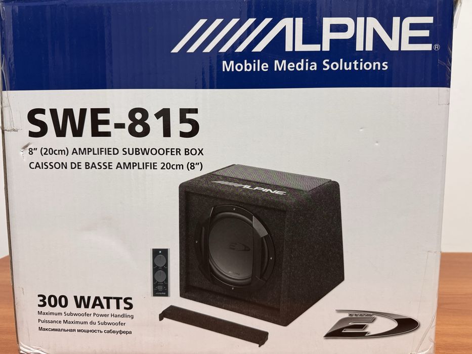 Subwoofer auto Alpine