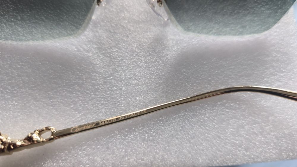 Ochelari de soare Cartier model 4, diamond cut