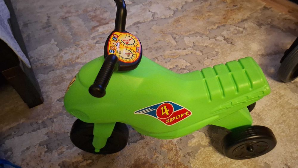 Motoras copii, verde