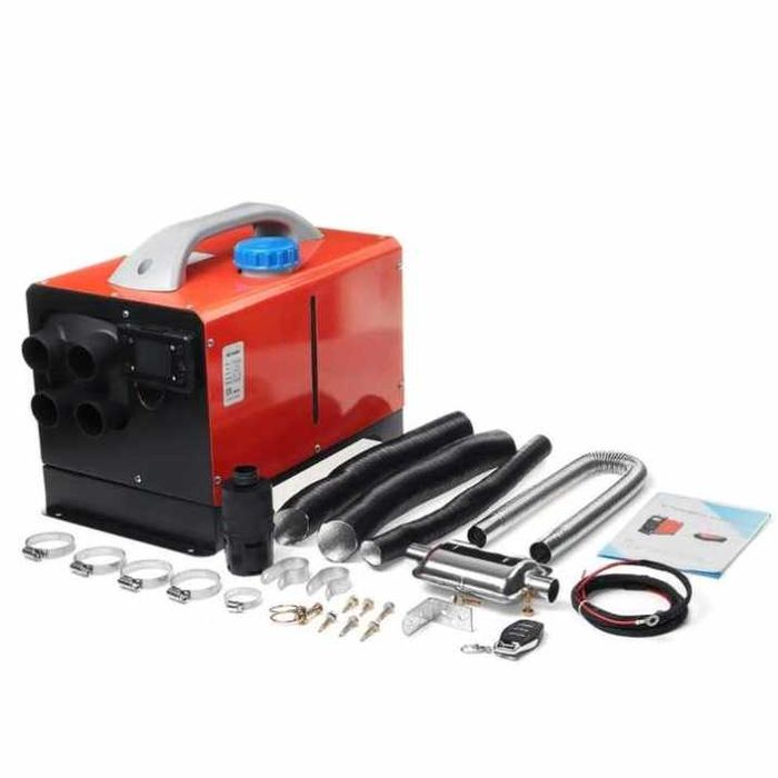 Дизелова суха печка 8kW 12V/24V с куфар и алуминиево ядро