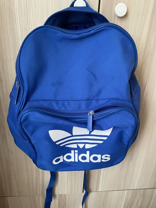 Синя раница Адидас унисекс