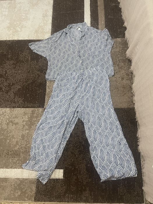 Летен сет от 2 части. Риза с панталон. Изключително прохладна материя!