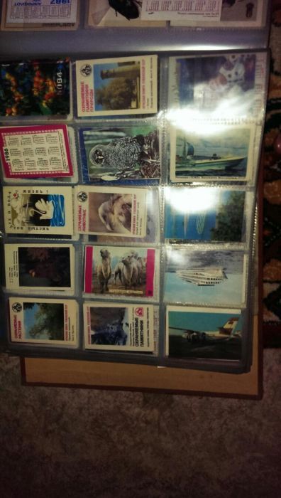 Продам календарики СССР