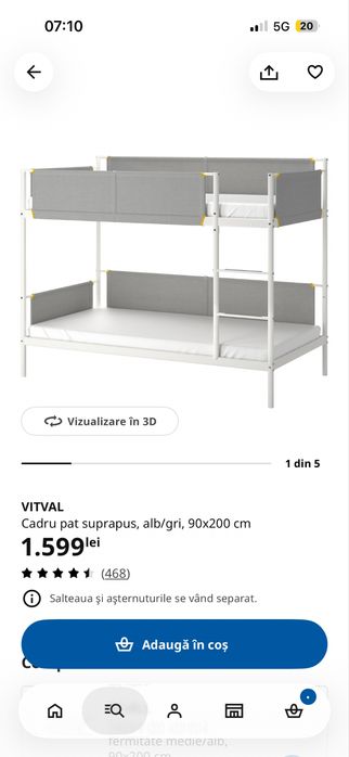Cand Pat supraetajat Ikea Vitval