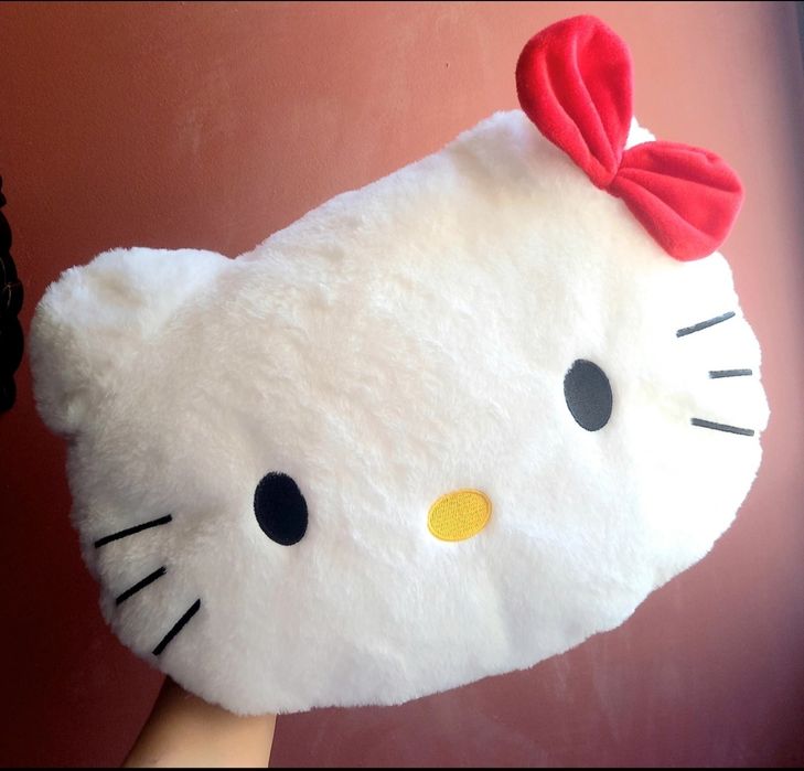 Perna pufoasa Hello Kitty noua perna sanrio hello kitty