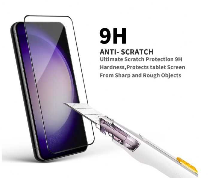3 броя 5D Стъклен Протектор за Samsung Galaxy S24 9H
