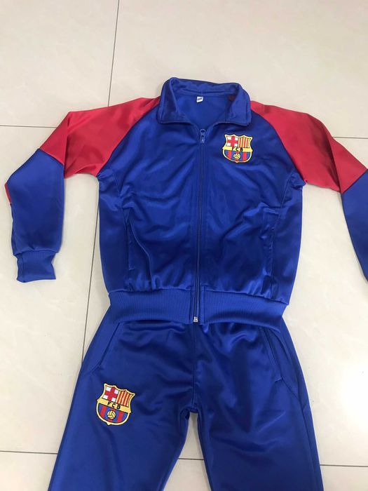 Детски комплект дълъг с къс екип Барса и Меси или Ямал 2025