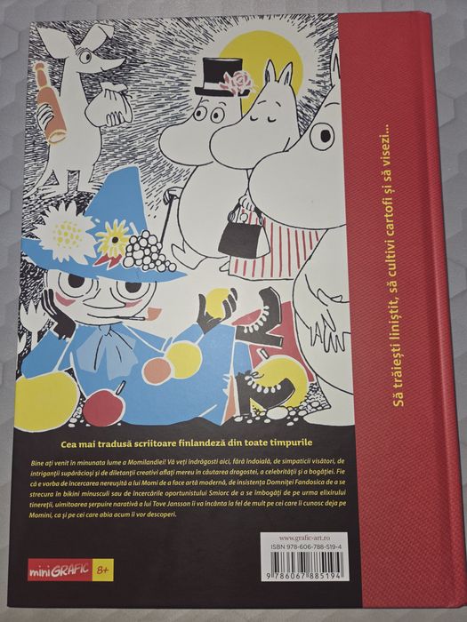 Bandă desenată "Aventuri în Momilandia" Vol. 1 de Tove Jansson