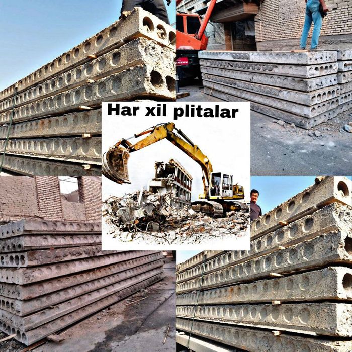 Beton pllita Har xil turdagi plitalarni yetkazib beramiz