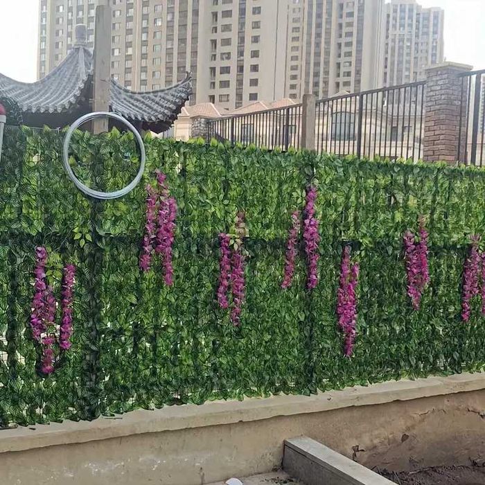 Изкуствен плет 3 метра, за балкон тераса градина - Декоративна ограда