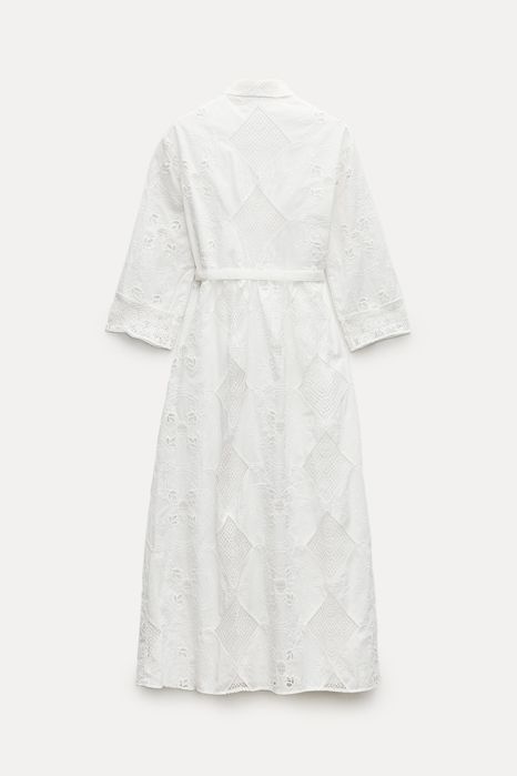 Rochie brodata Zara limited edition