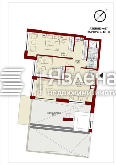 Продава се Тристаен апартамент в София, Сердика - 134 кв.м за 1994 €/кв.м - Снимка #5