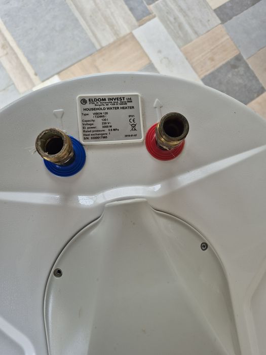 Boiler electric cu serpentina 120 litri