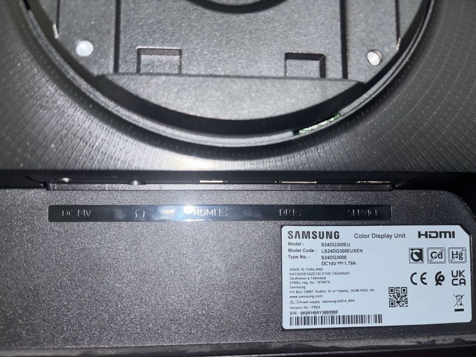 Vand monitor samsung Obyssey S24DG300EU model LS24DG300EUXEN + cablu HDMI