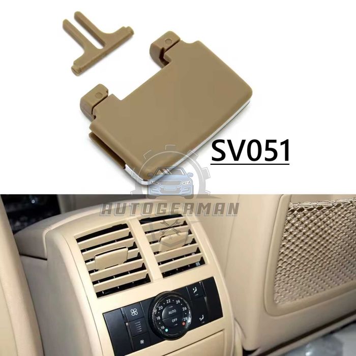 Щипки за Mercedes Benz W164 ML GL X164 заден въздуховод копчета