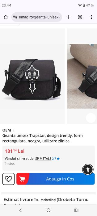 Geanta unisex Trapstar