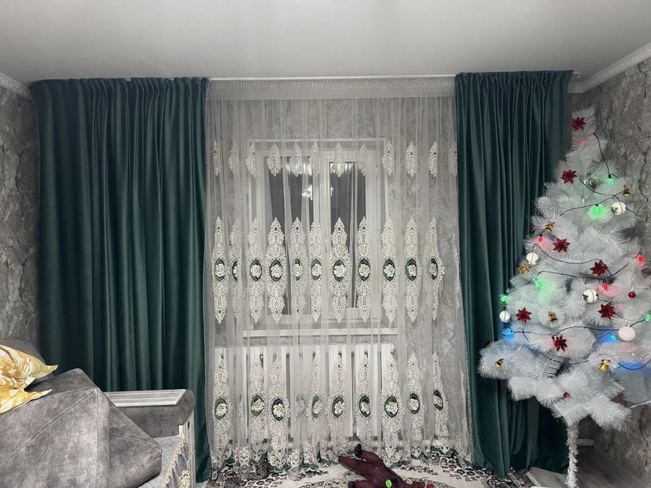Штор с тюлем в хорошем качестве