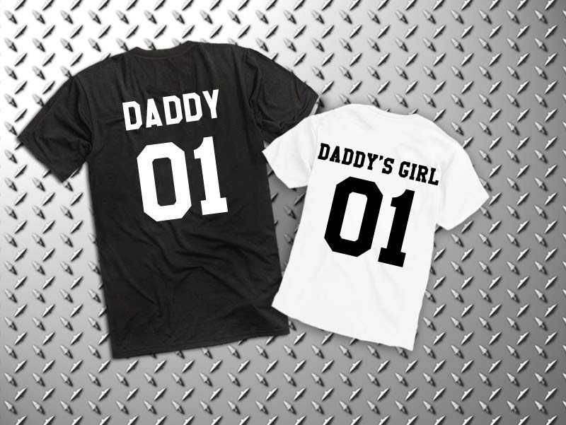 Комплекти семейни тениски със щампа по ваш избор.