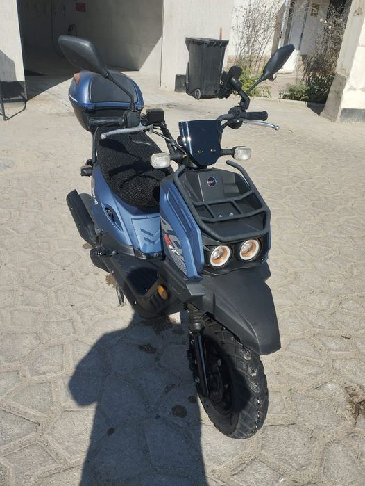 Мопед мини танк черный