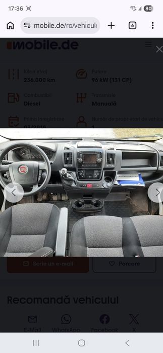 FIAT Ducato 2018 — imagine 5