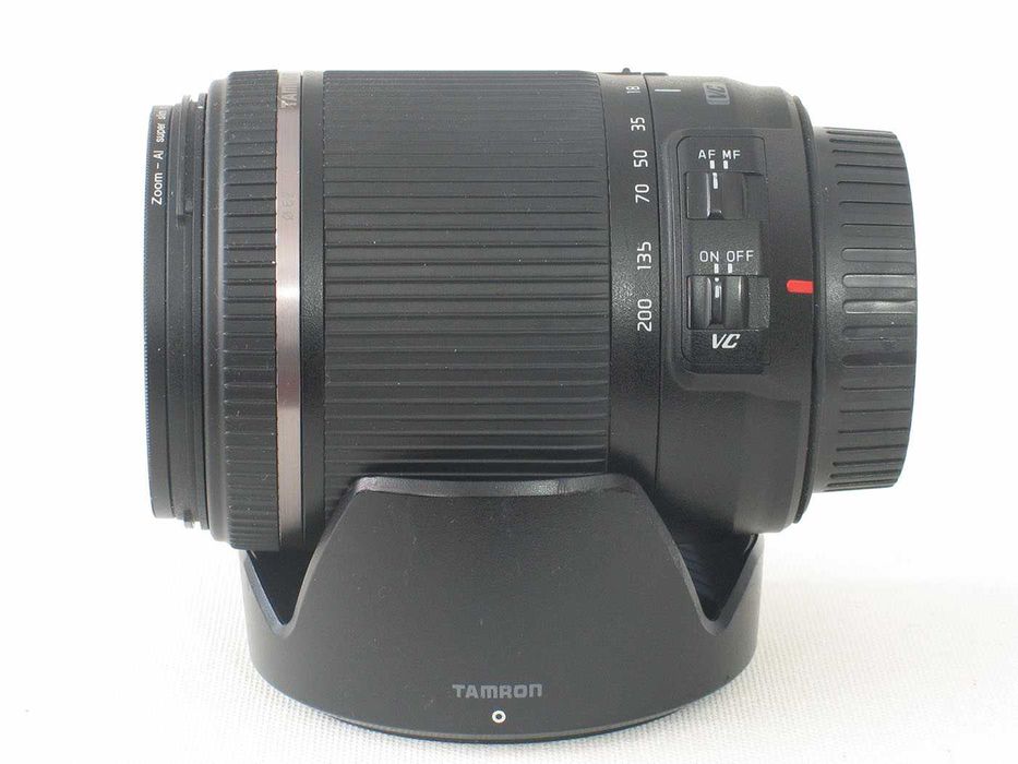 Obiectiv foto Tamron 18-200mm F3.5-6.3 VC montura Canon EFs
