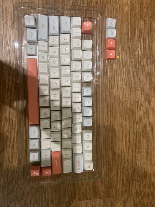 Оригинальные PBT keycaps VGN N75 Pro Jelly Orange